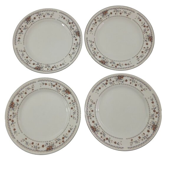 Wade Sone Japan Claremont 4 Appetizer Plates + 4 Berry Bowls – 8 Piece Set - Picture 4 of 14